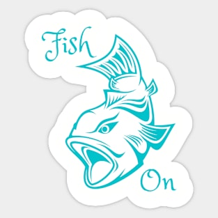 Fish on Sticker